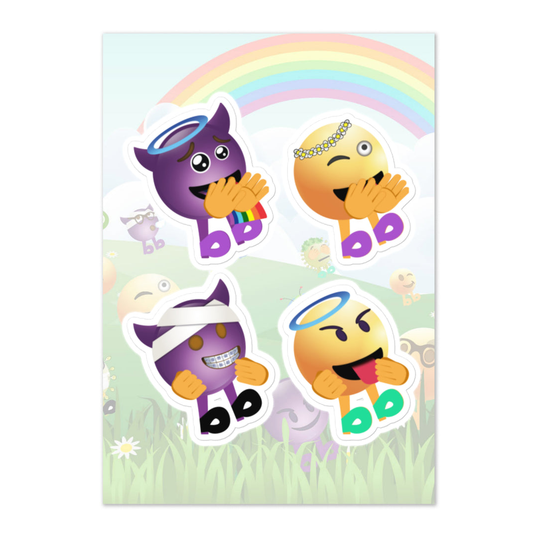 Megabb PaPa Stickers - Emojibb