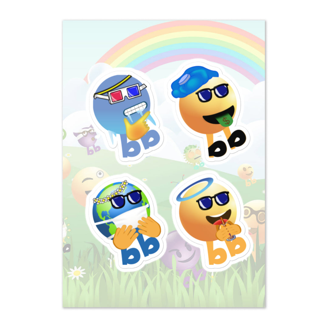 Megabb PaPa Stickers - Emojibb