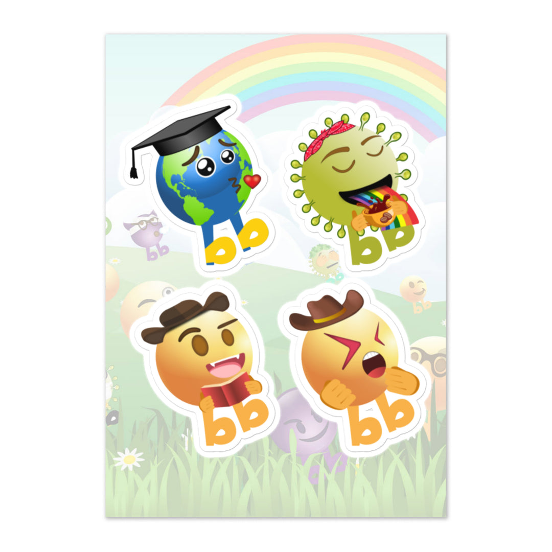 Megabb PaPa Stickers - Emojibb