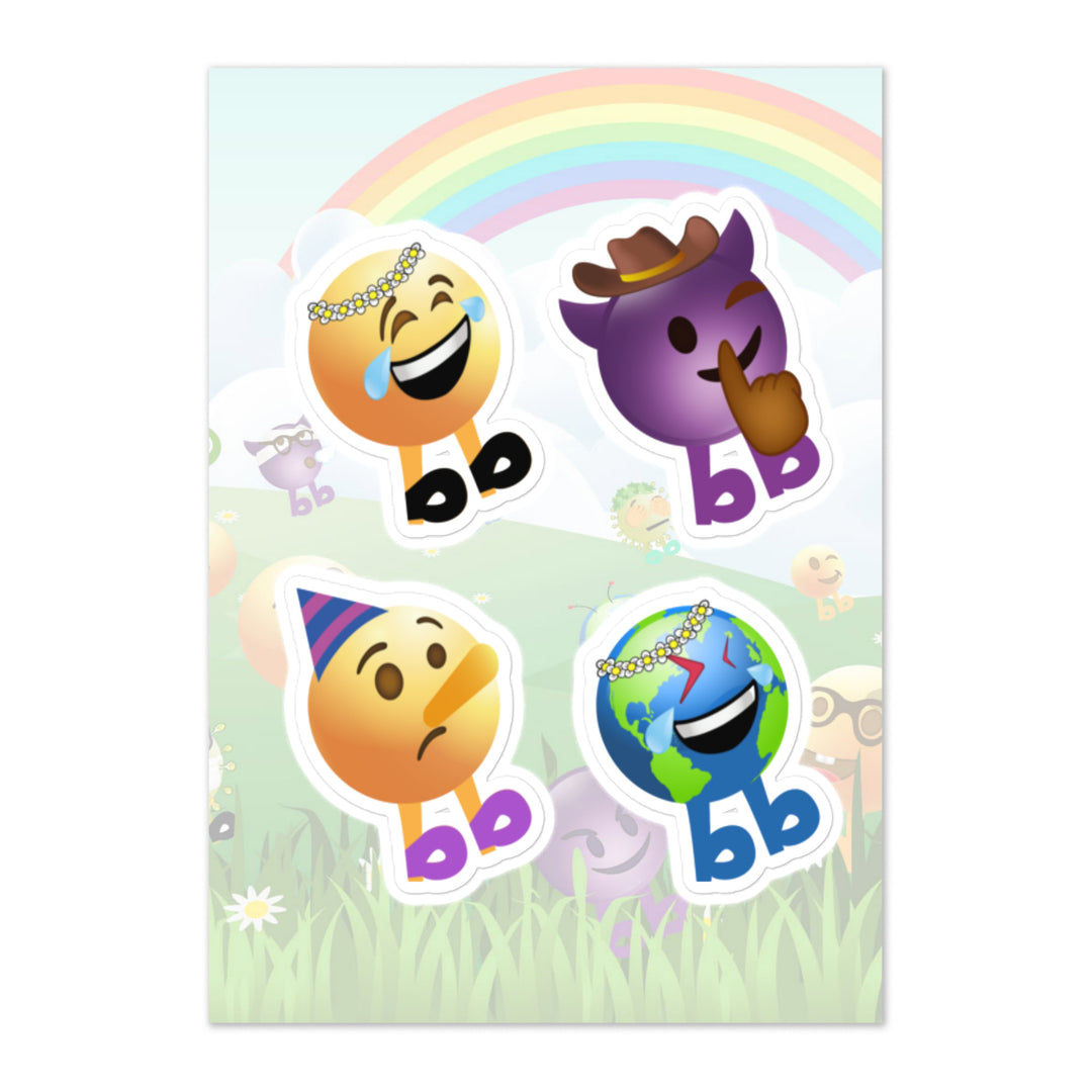 Megabb PaPa Stickers - Emojibb