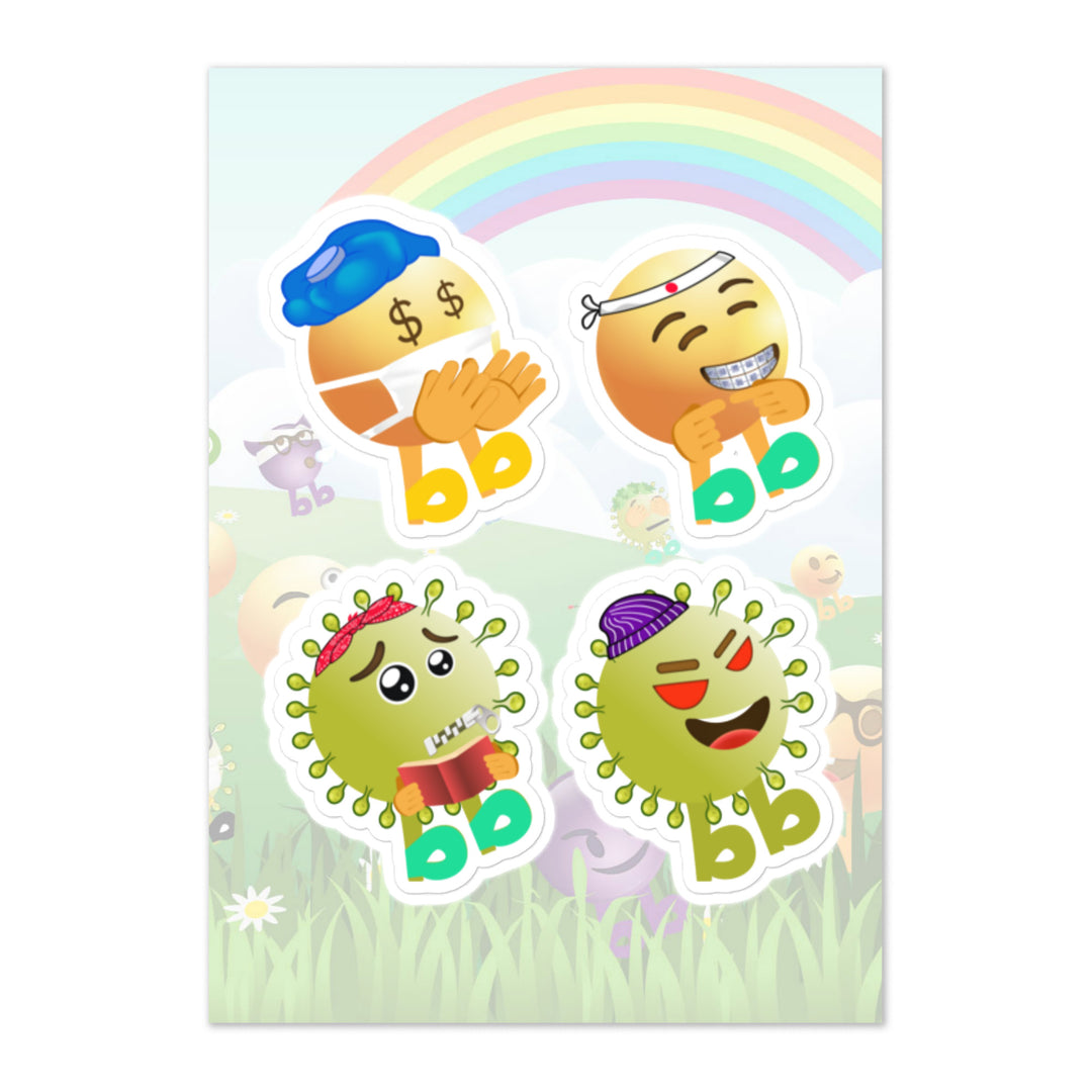 Megabb PaPa Stickers - Emojibb