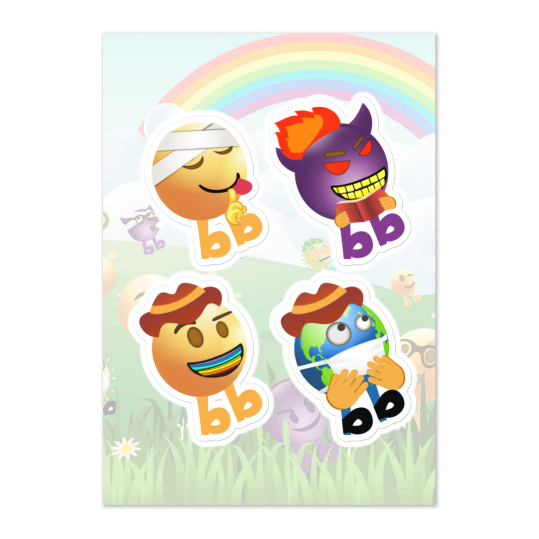 Megabb PaPa Stickers - Emojibb