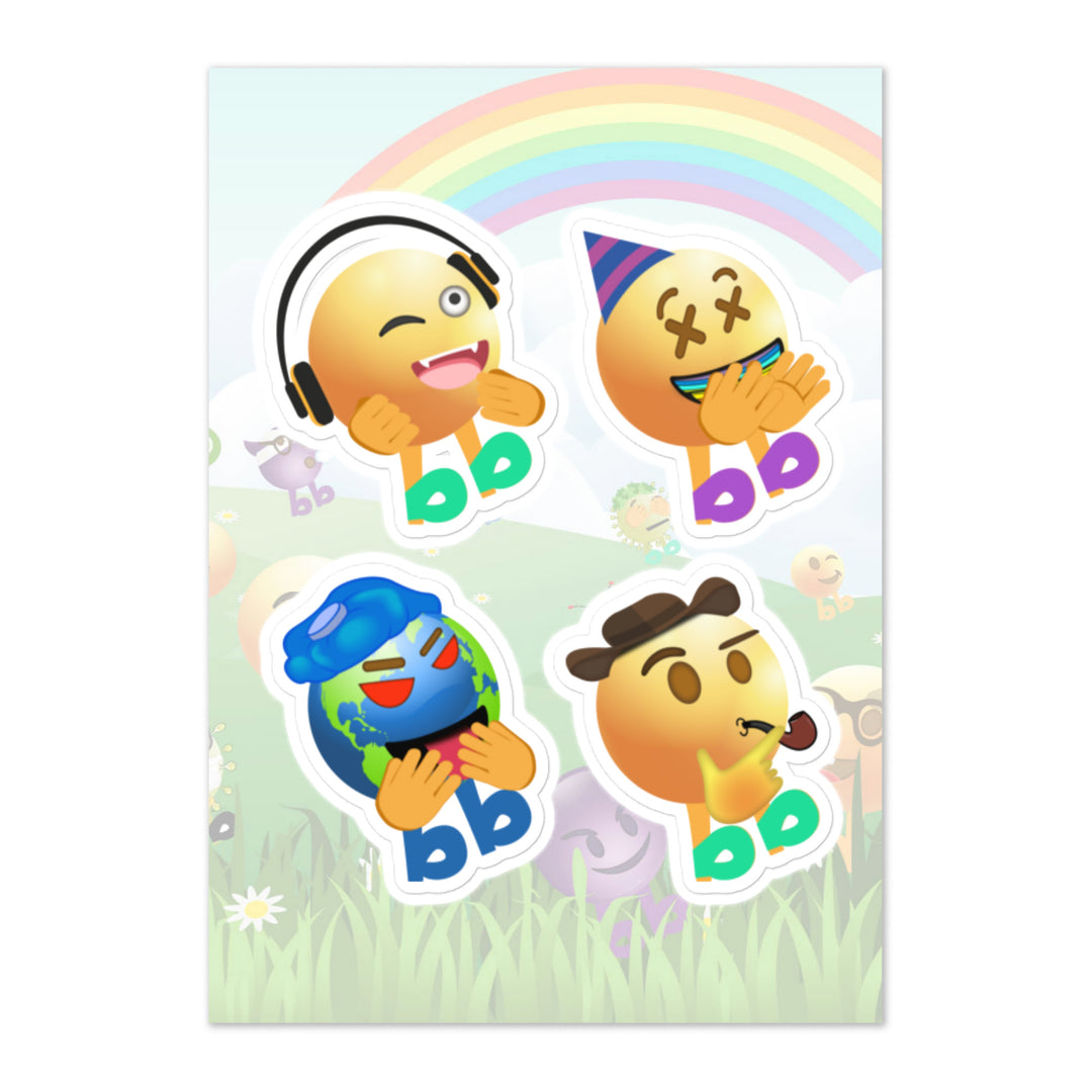 Megabb PaPa Stickers - Emojibb