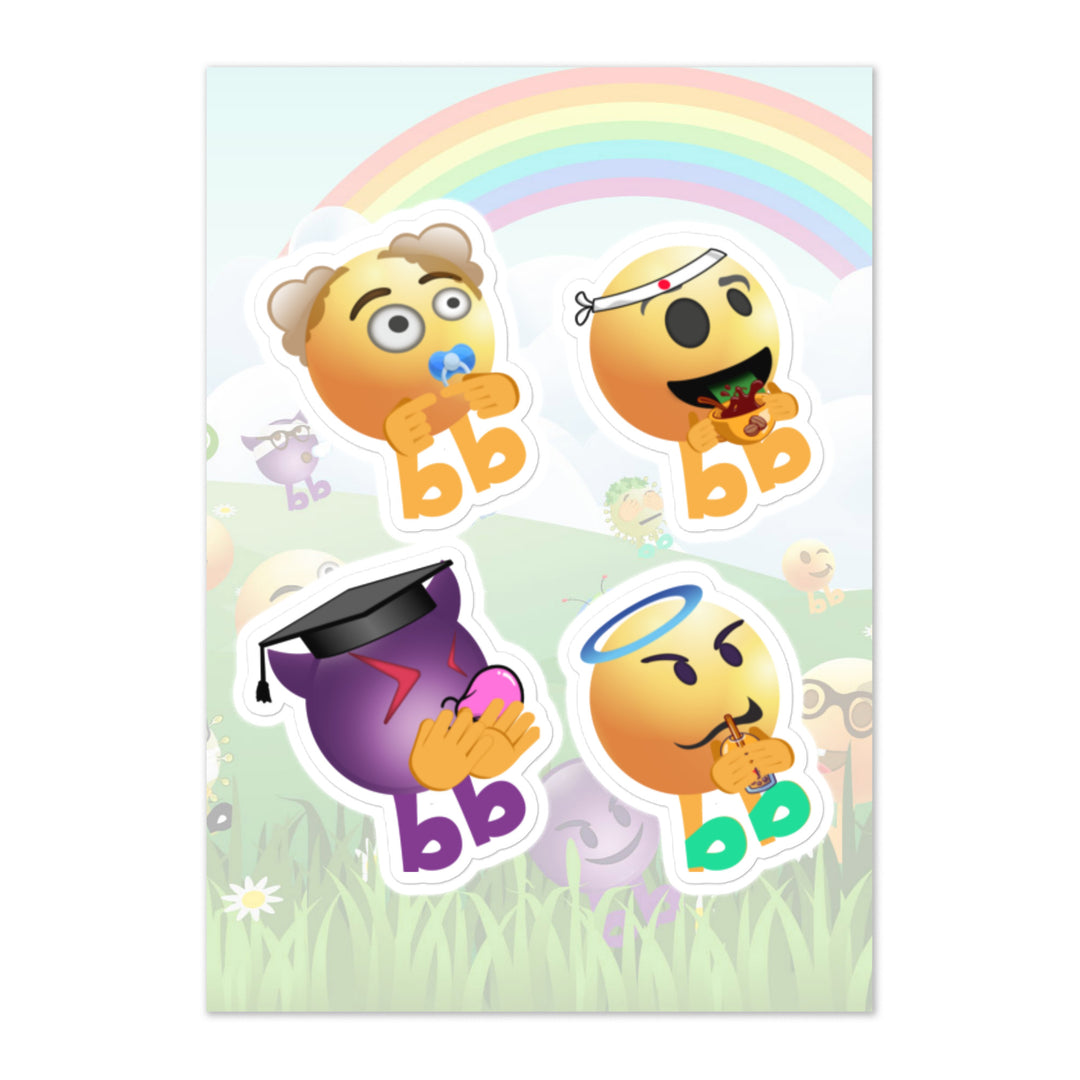 Megabb PaPa Stickers - Emojibb
