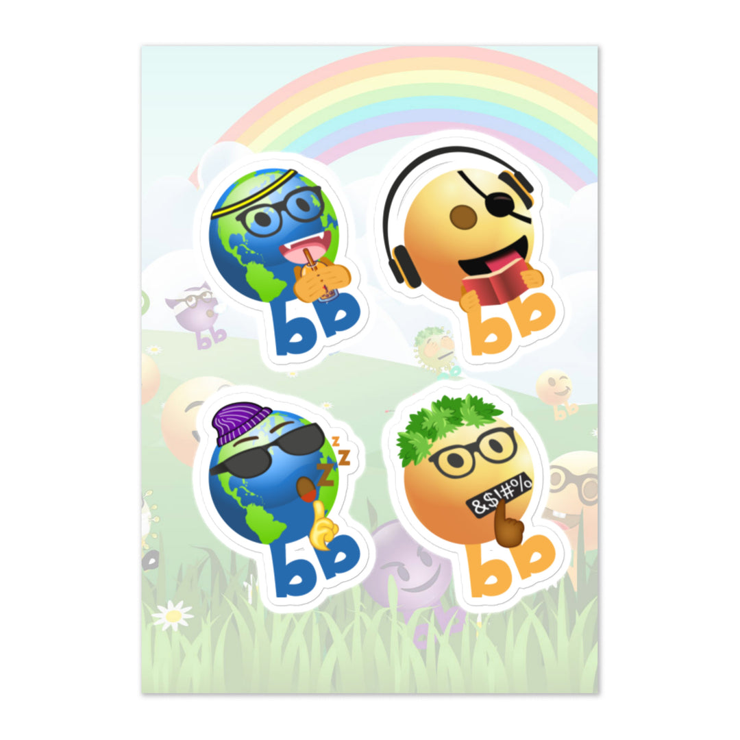 Megabb PaPa Stickers - Emojibb