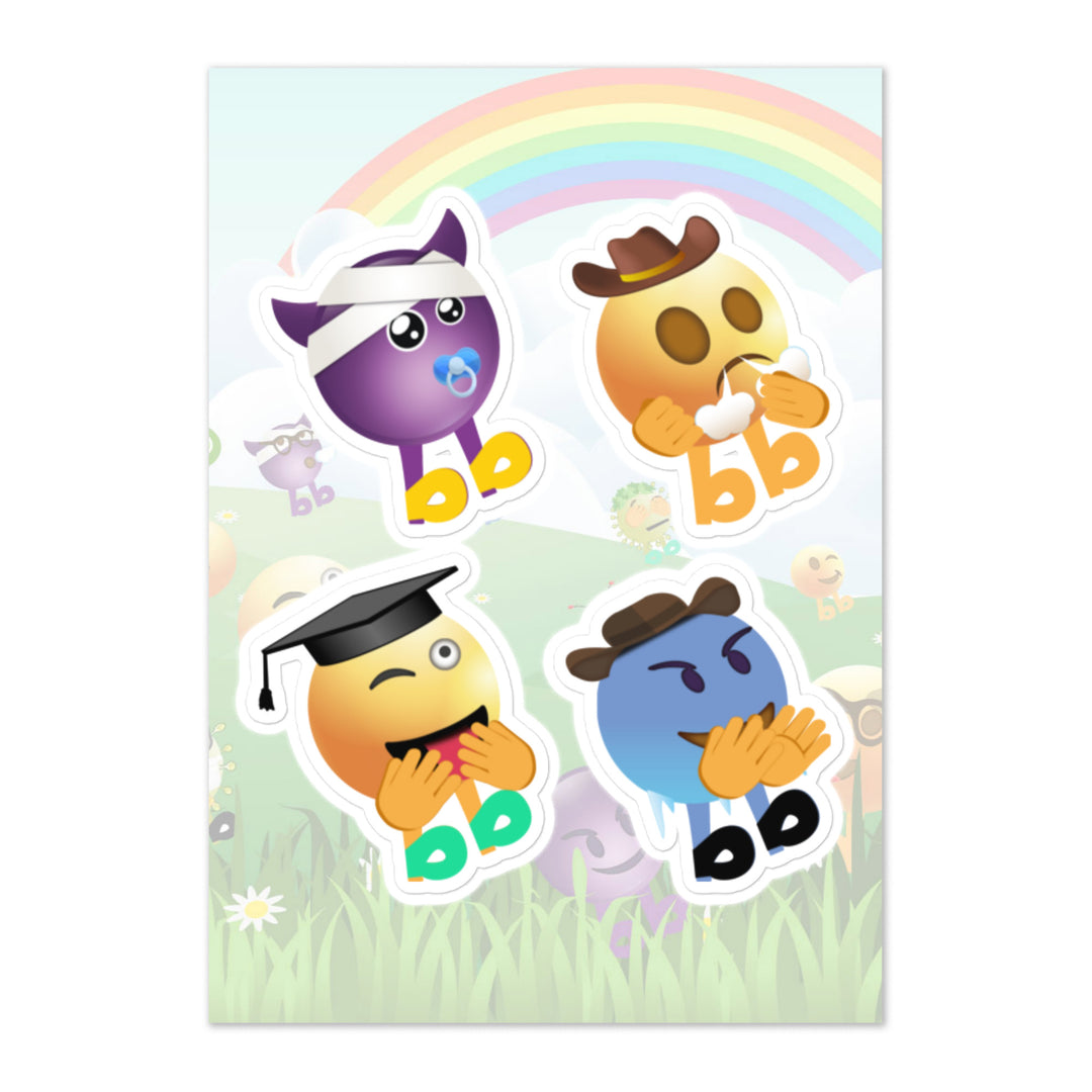 Megabb PaPa Stickers - Emojibb