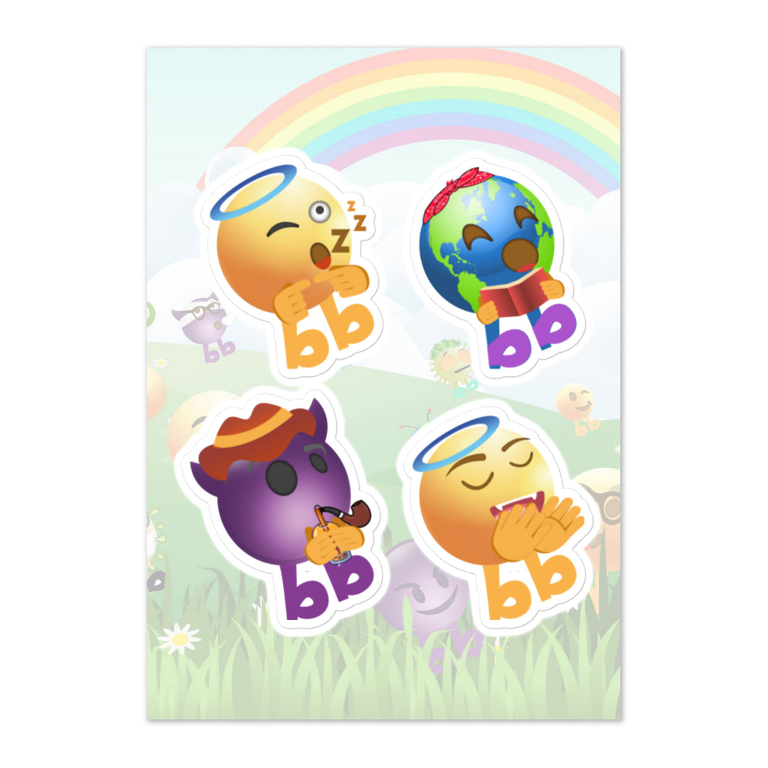 Megabb PaPa Stickers - Emojibb