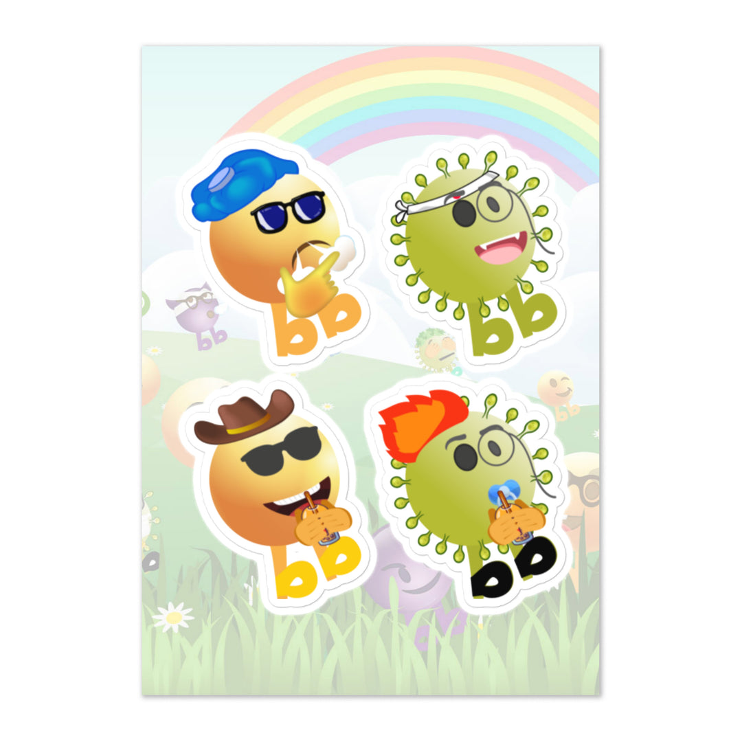 Megabb PaPa Stickers - Emojibb