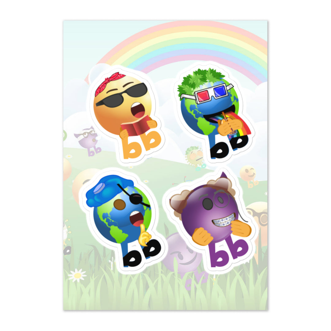 Megabb PaPa Stickers - Emojibb