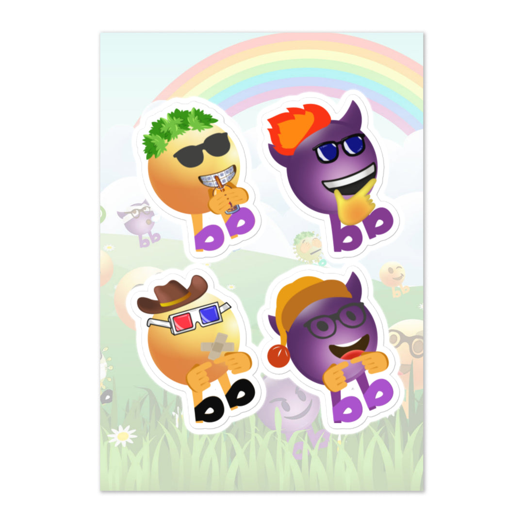 Megabb PaPa Stickers - Emojibb