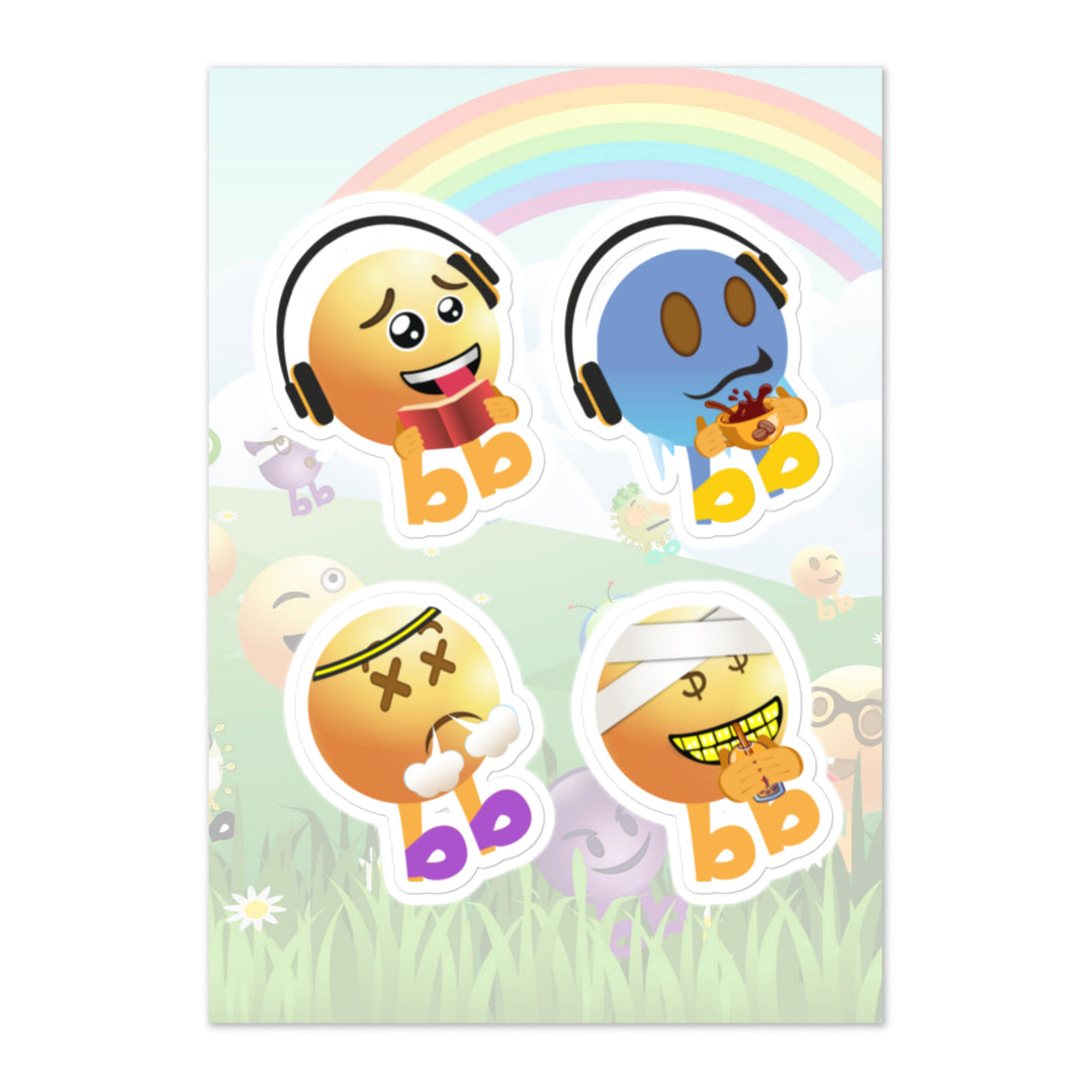 Megabb PaPa Stickers - Emojibb