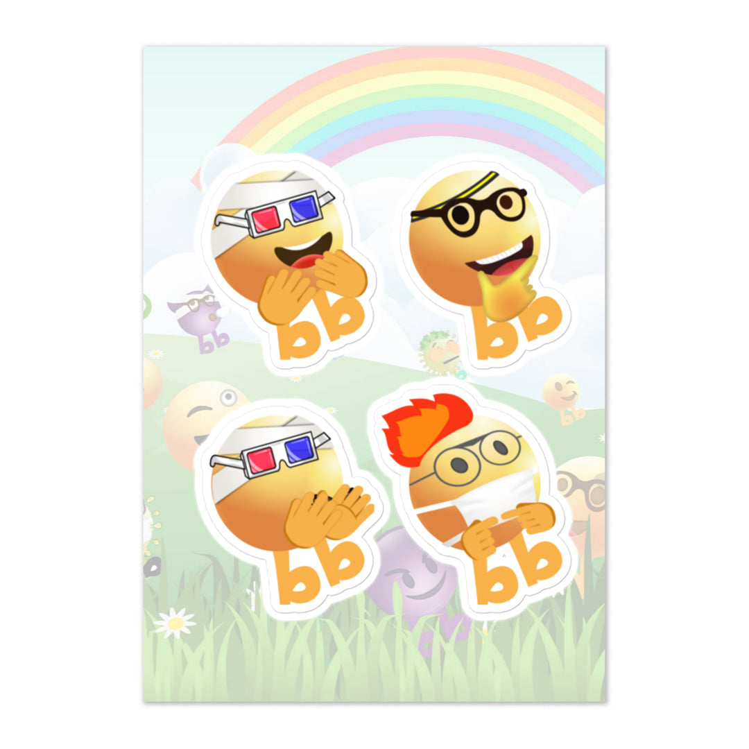 Megabb PaPa Stickers - Emojibb