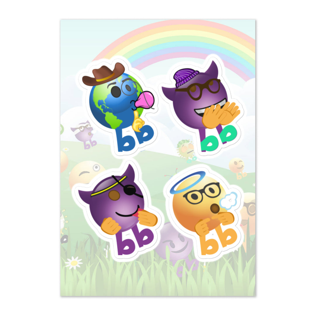 Megabb PaPa Stickers - Emojibb