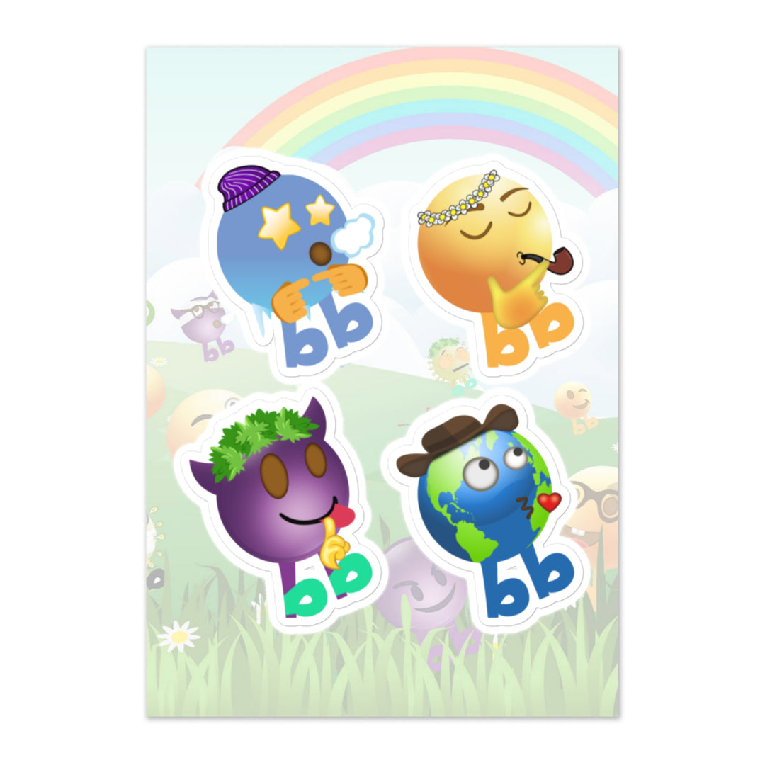 Megabb PaPa Stickers - Emojibb