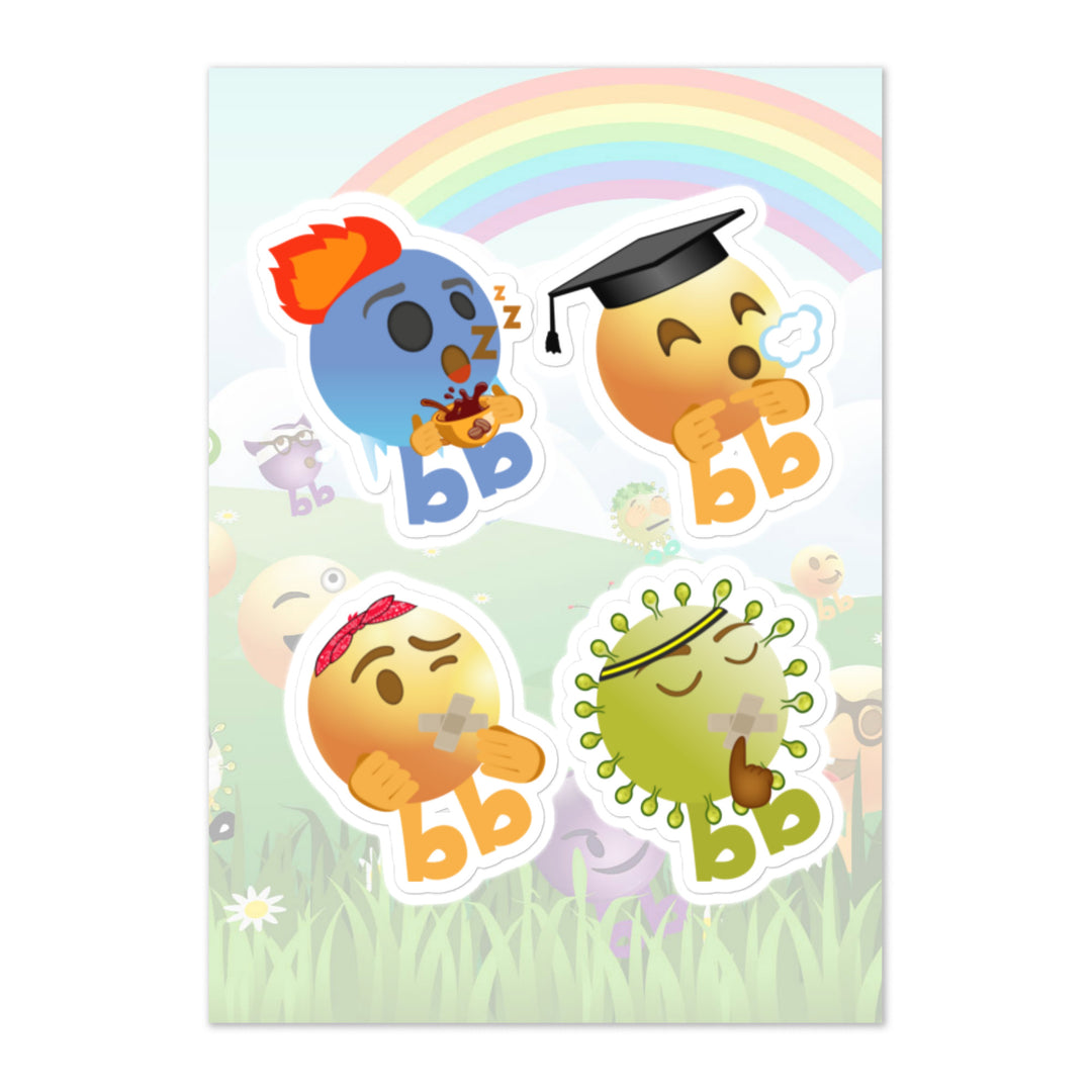 Megabb PaPa Stickers - Emojibb