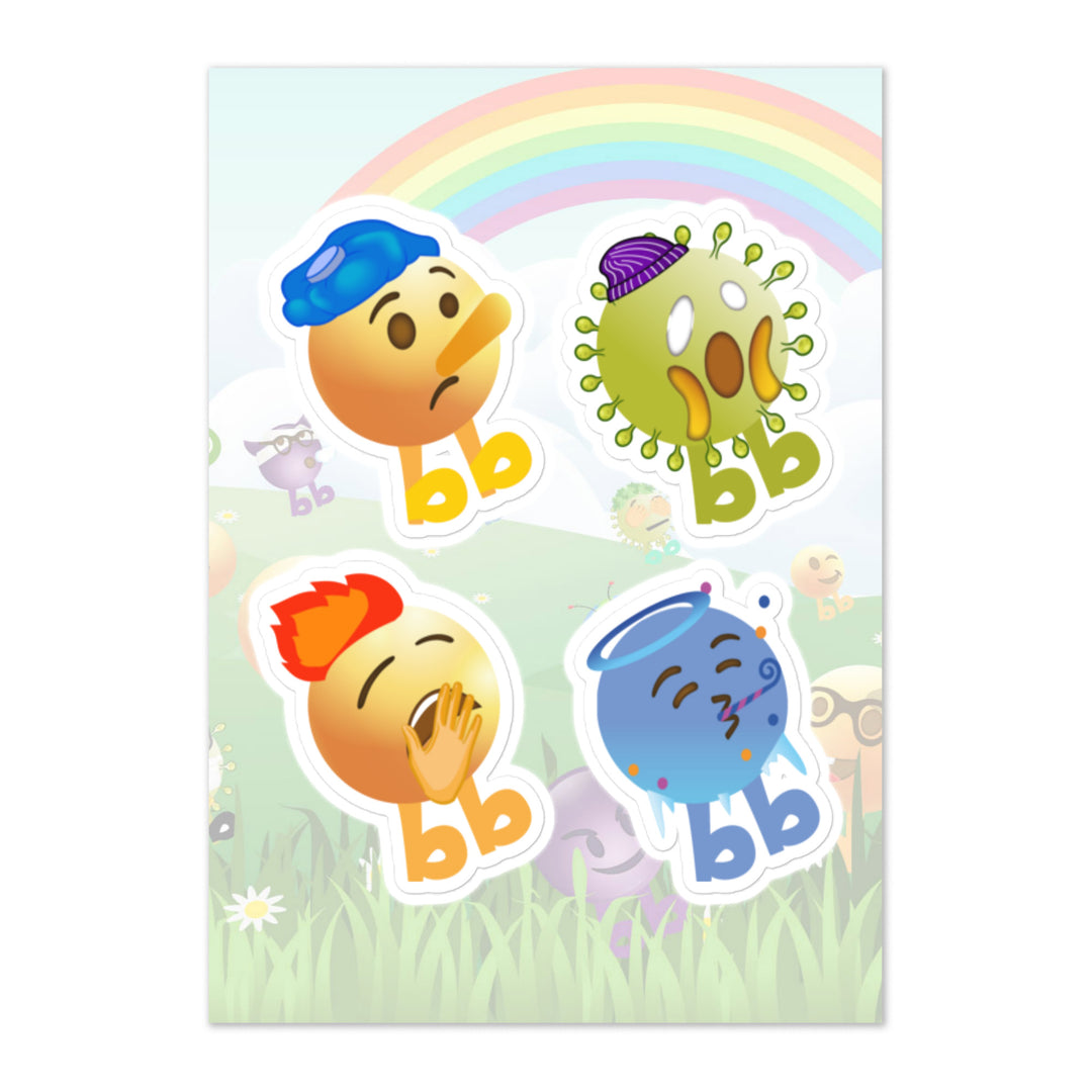 Megabb PaPa Stickers - Emojibb