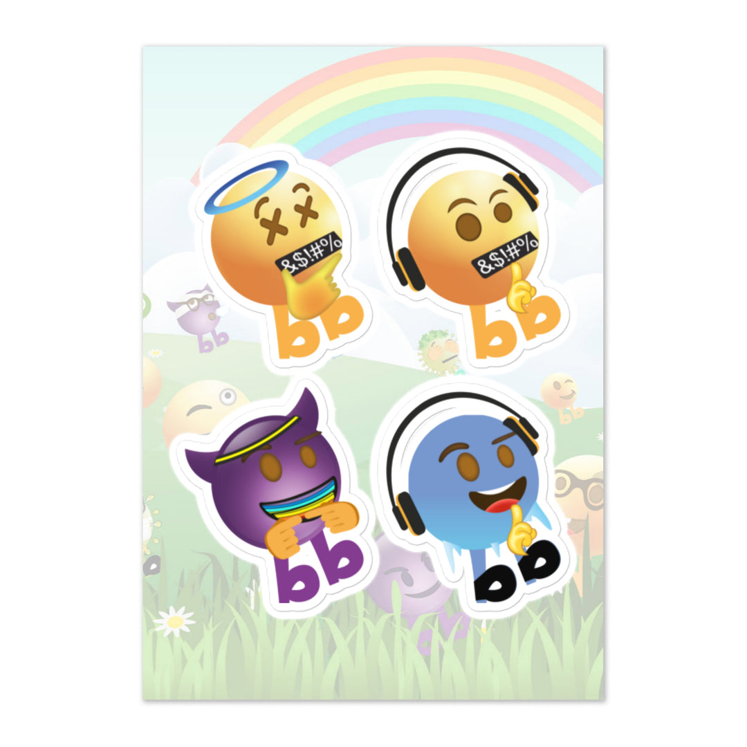 Megabb PaPa Stickers - Emojibb