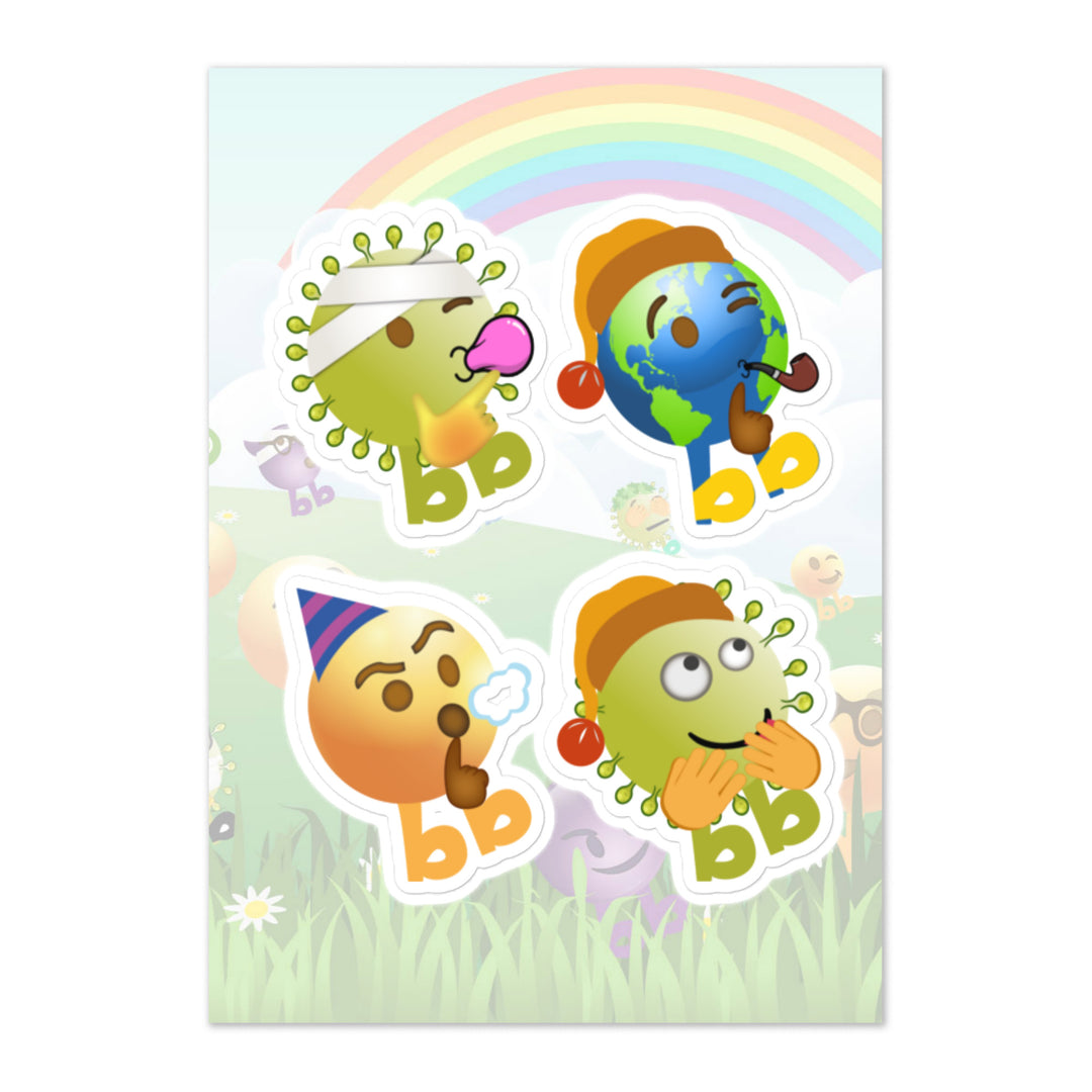 Megabb PaPa Stickers - Emojibb