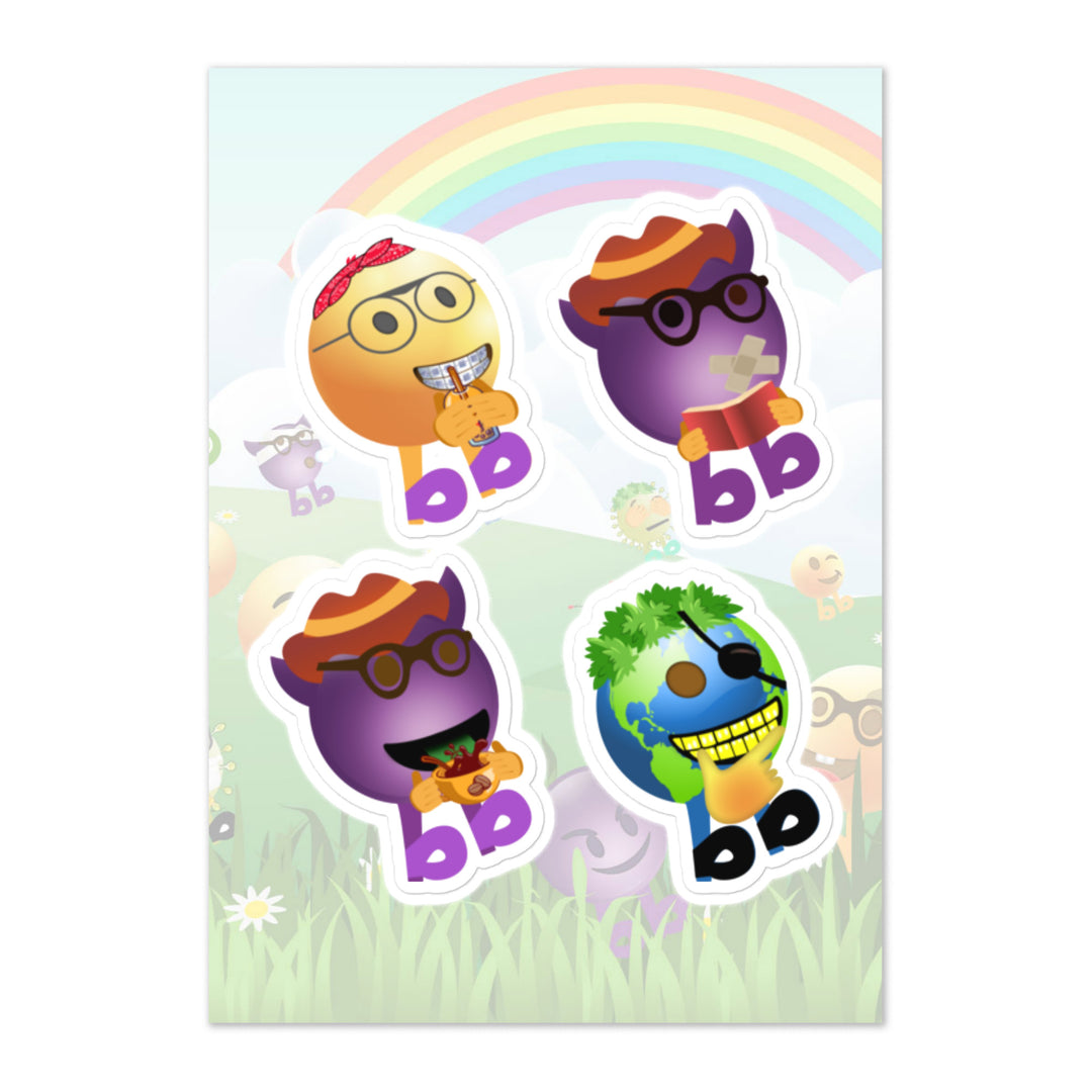 Megabb PaPa Stickers - Emojibb