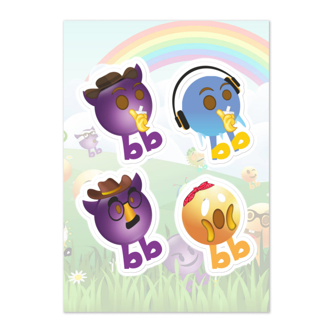 Megabb PaPa Stickers - Emojibb