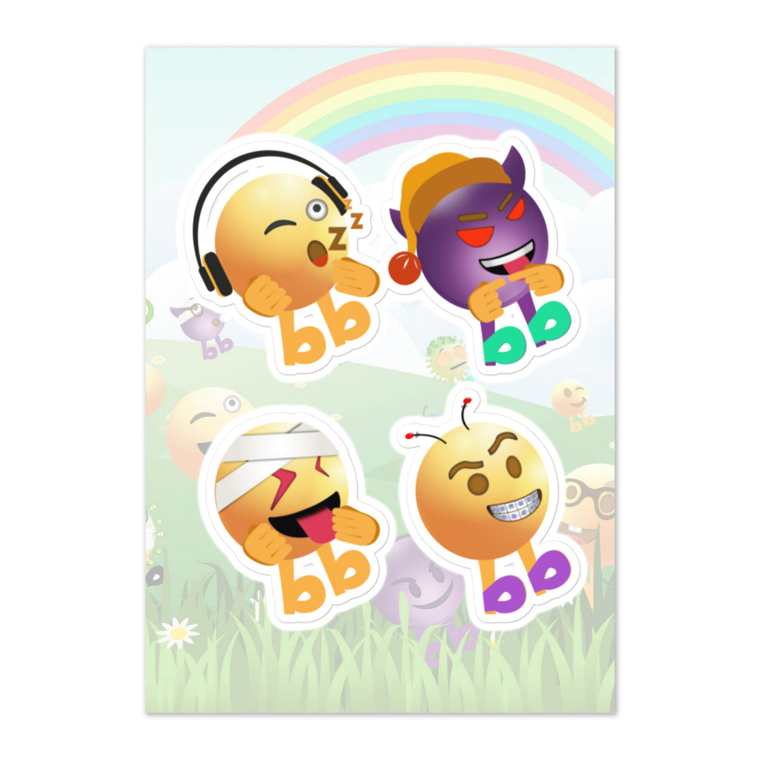 Megabb PaPa Stickers - Emojibb