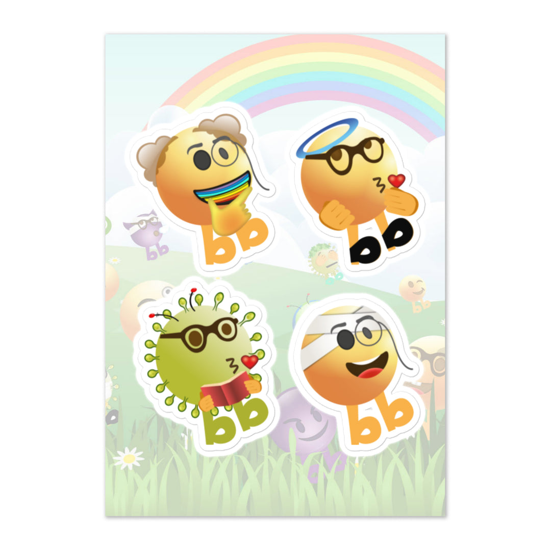 Megabb PaPa Stickers - Emojibb