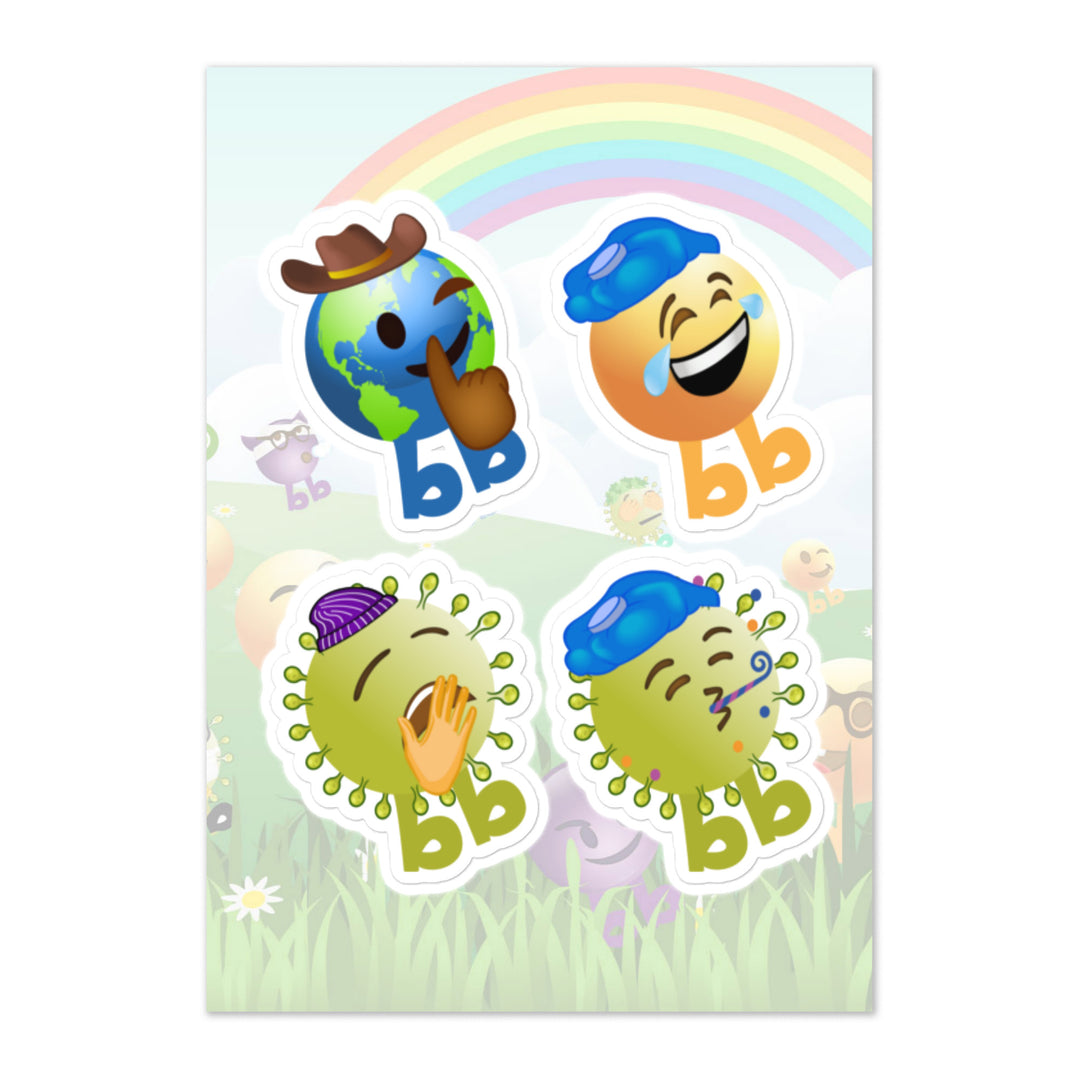 Megabb PaPa Stickers - Emojibb