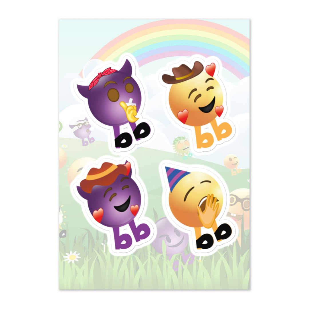 Megabb PaPa Stickers - Emojibb