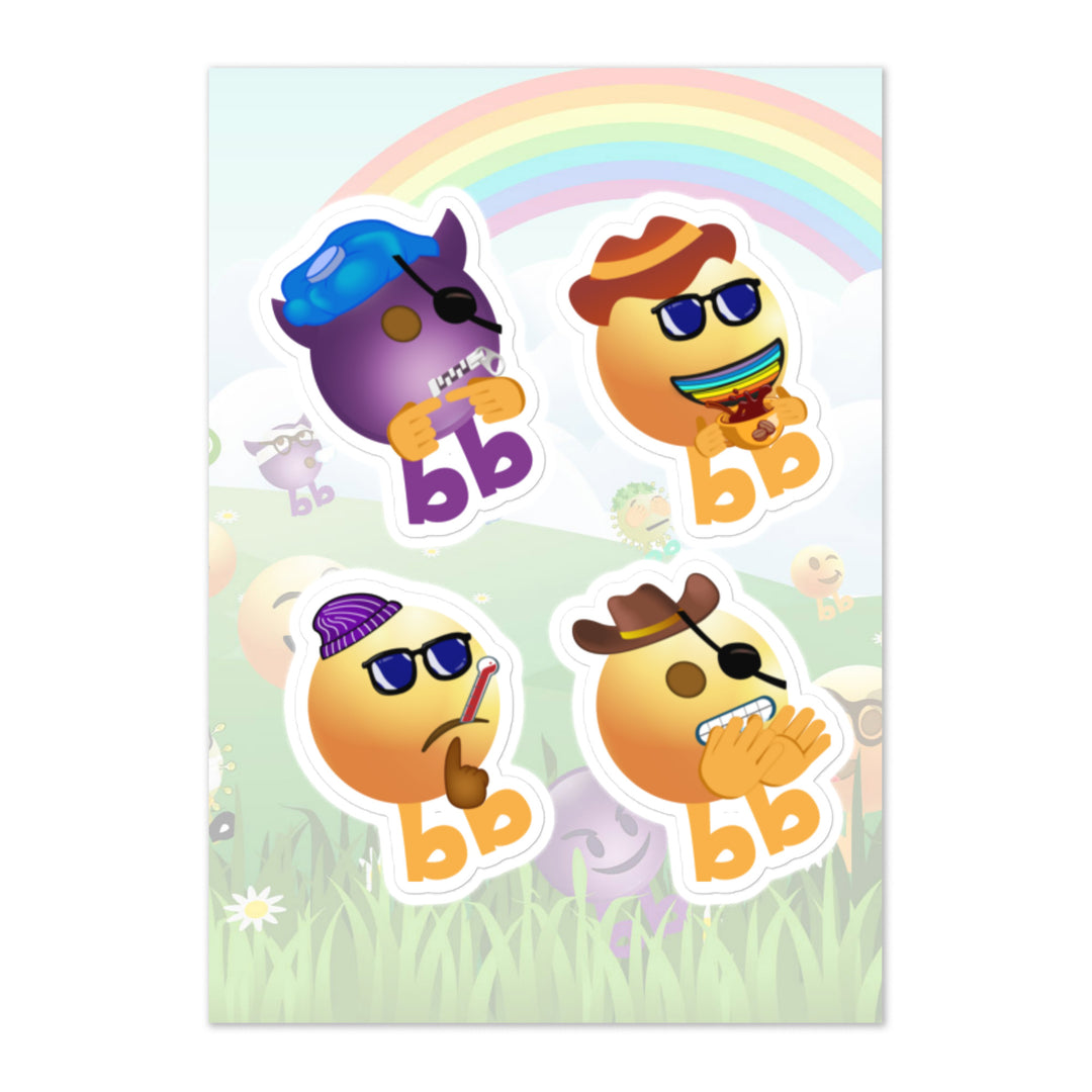 Megabb PaPa Stickers - Emojibb