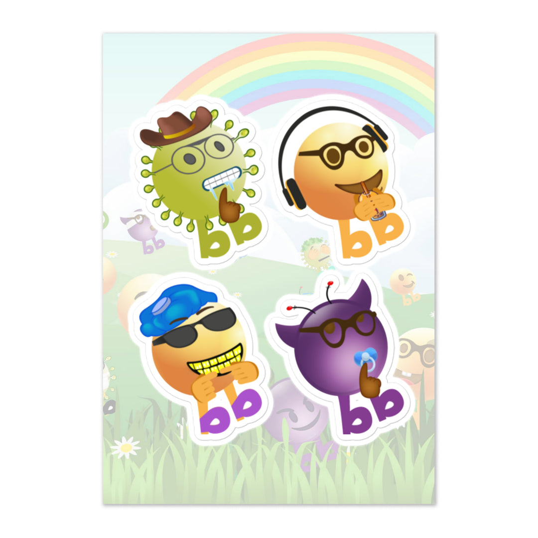 Megabb PaPa Stickers - Emojibb