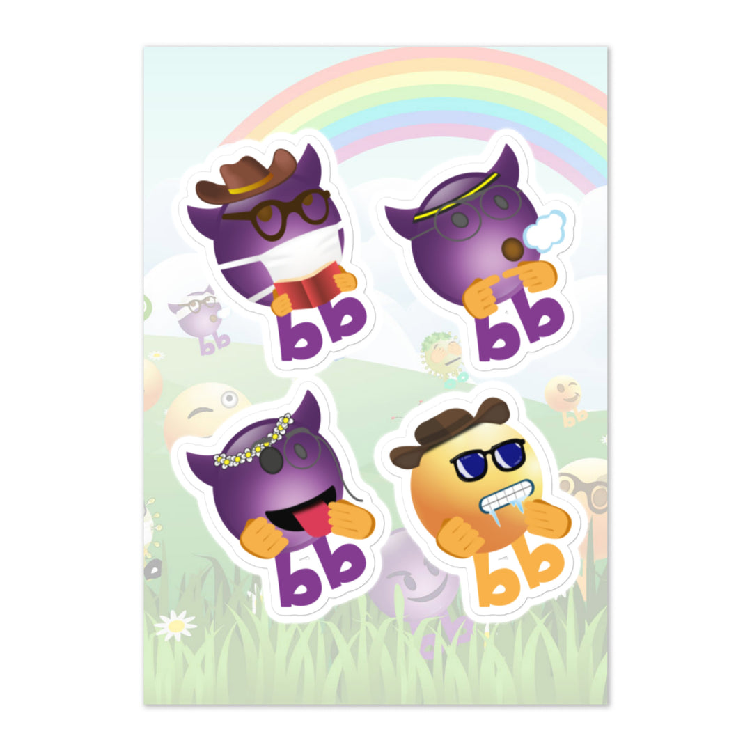 Megabb PaPa Stickers - Emojibb
