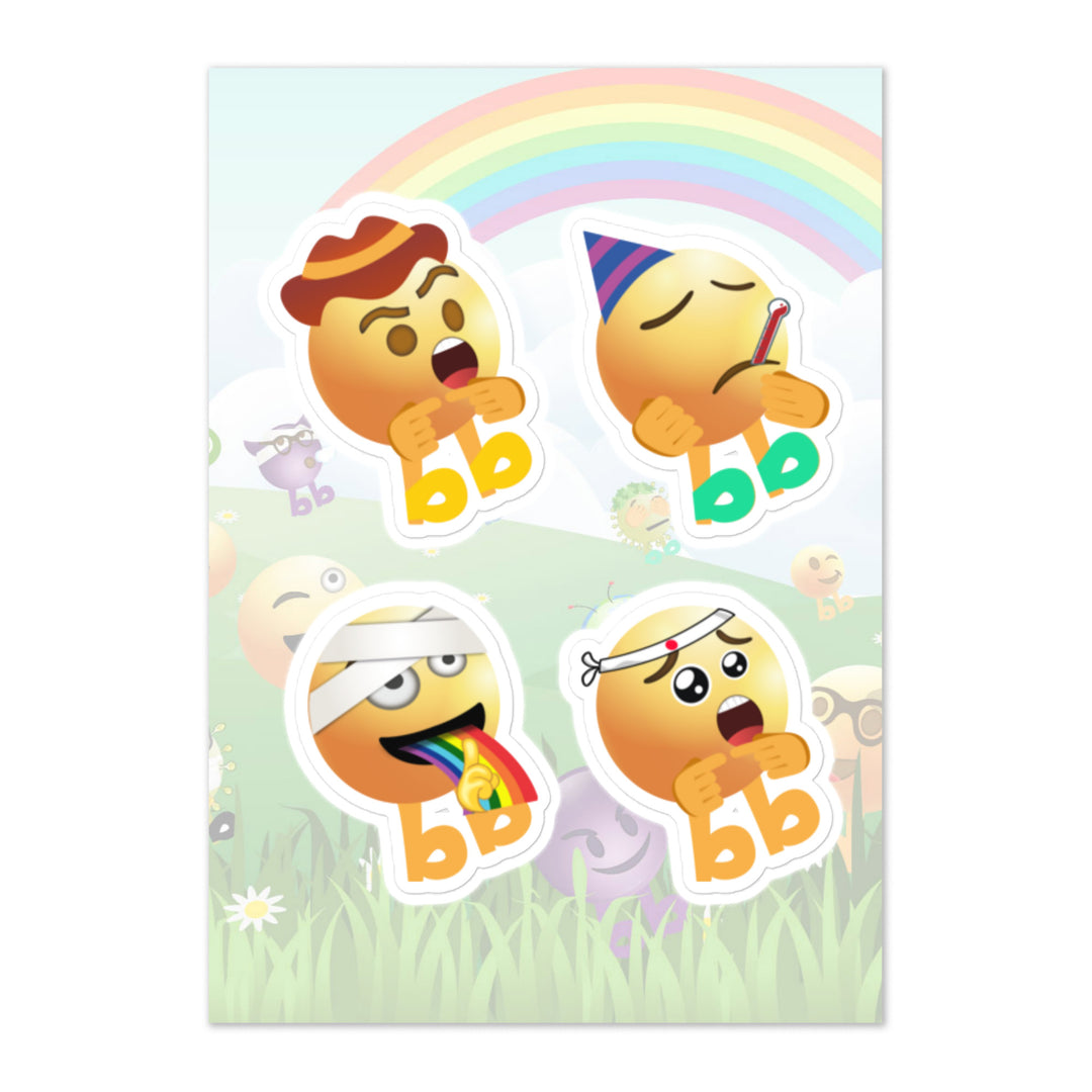 Megabb PaPa Stickers - Emojibb