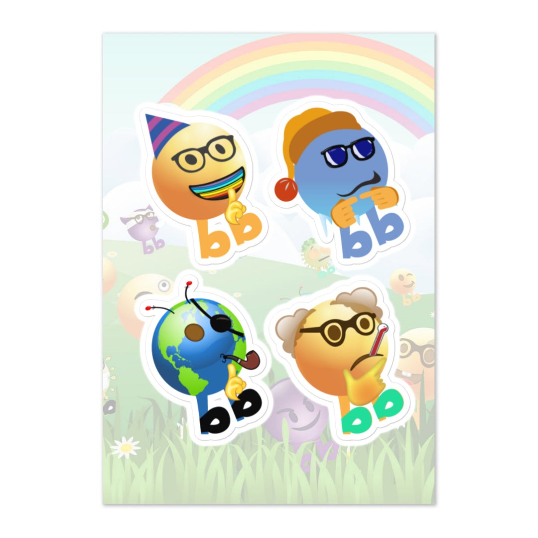 Megabb PaPa Stickers - Emojibb