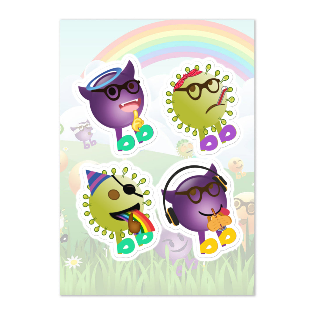 Megabb PaPa Stickers - Emojibb