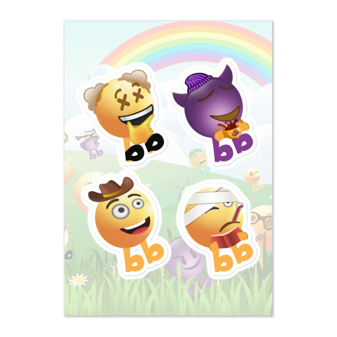 Megabb PaPa Stickers - Emojibb