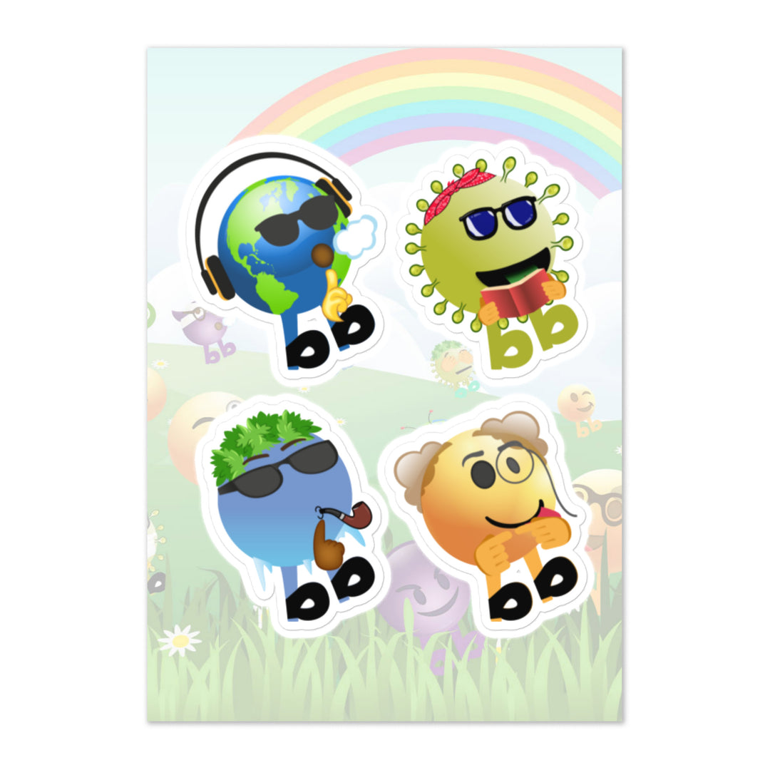 Megabb PaPa Stickers - Emojibb