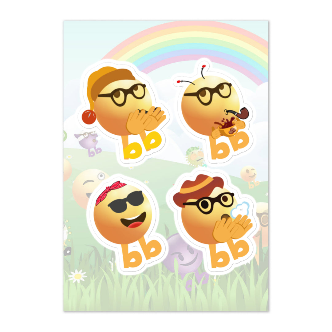 Megabb PaPa Stickers - Emojibb