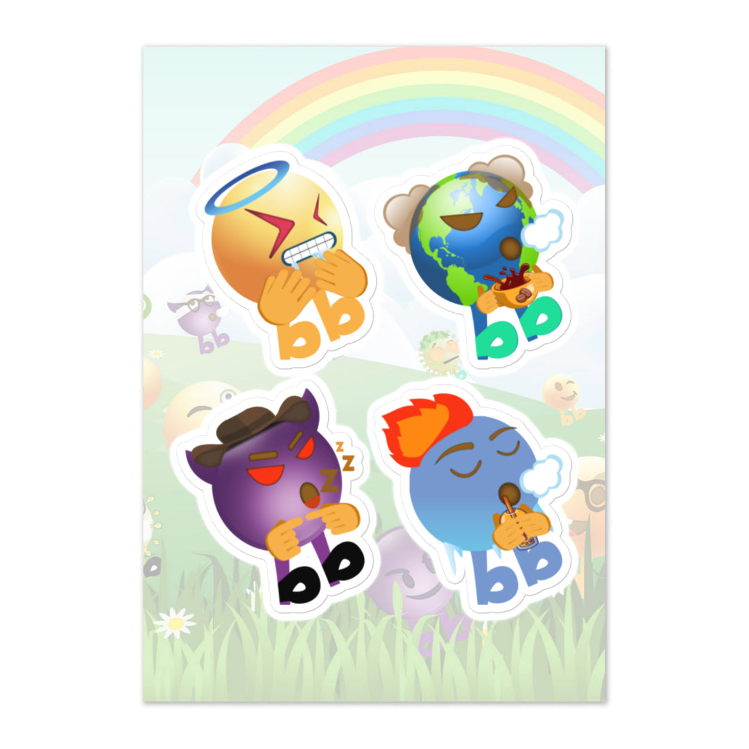 Megabb PaPa Stickers - Emojibb