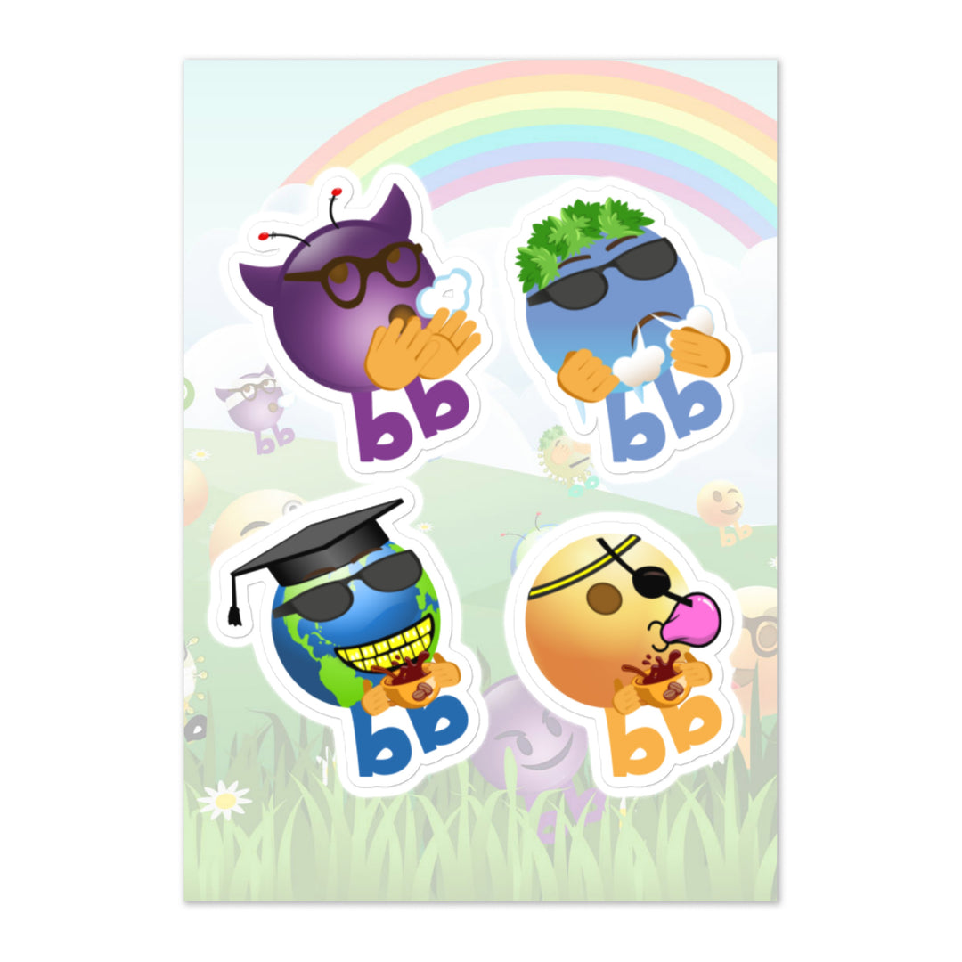 Megabb PaPa Stickers - Emojibb