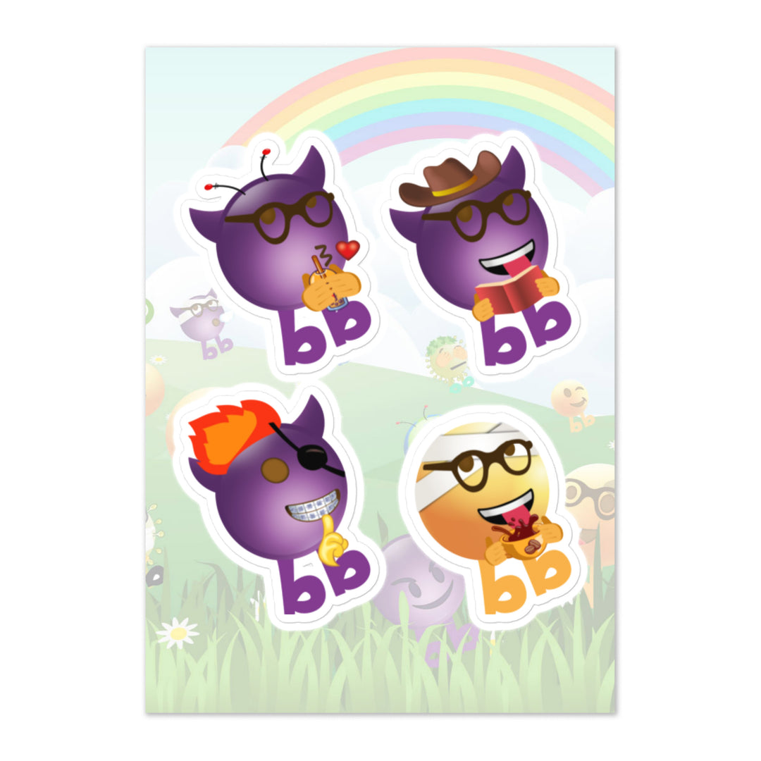 Megabb PaPa Stickers - Emojibb