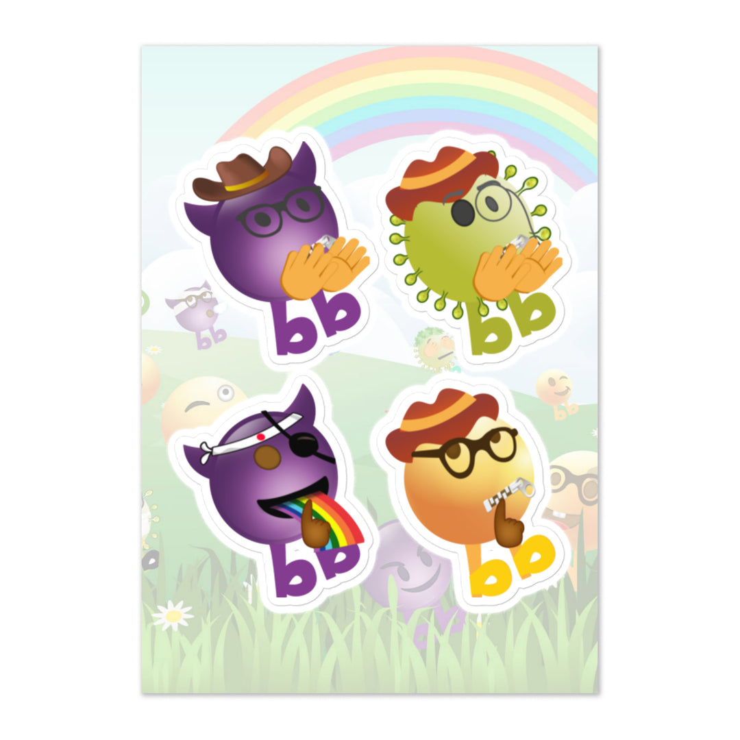 Megabb PaPa Stickers - Emojibb