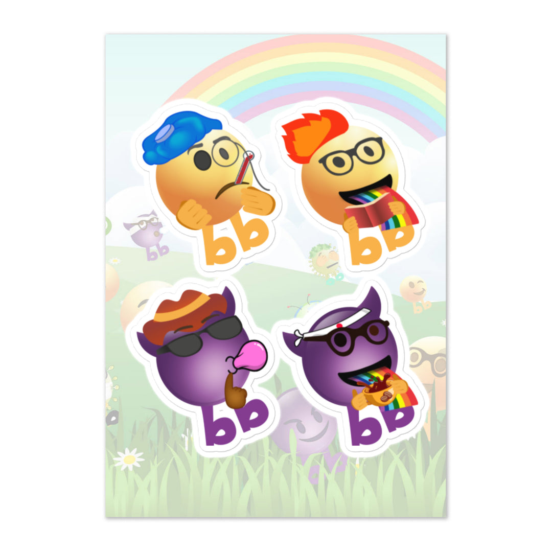 Megabb PaPa Stickers - Emojibb