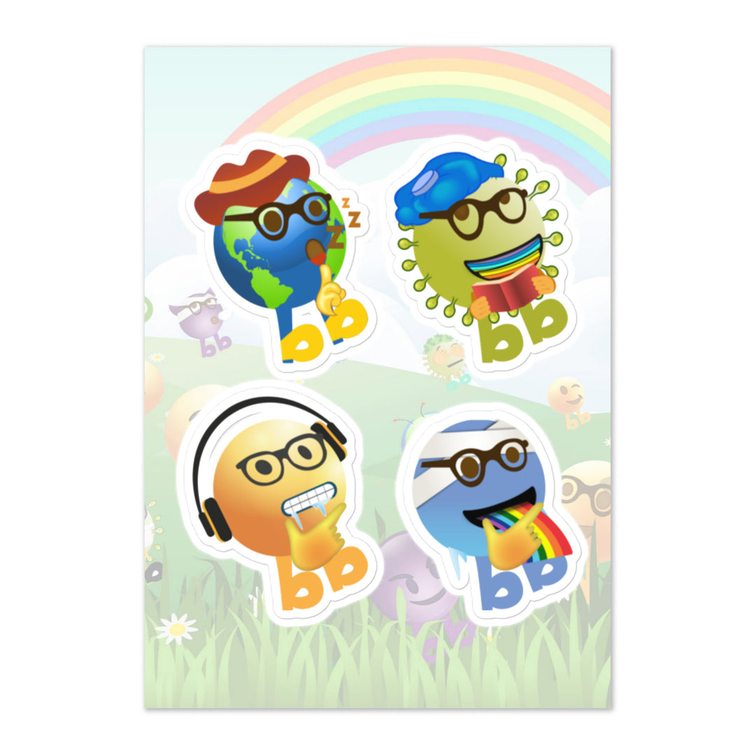 Megabb PaPa Stickers - Emojibb