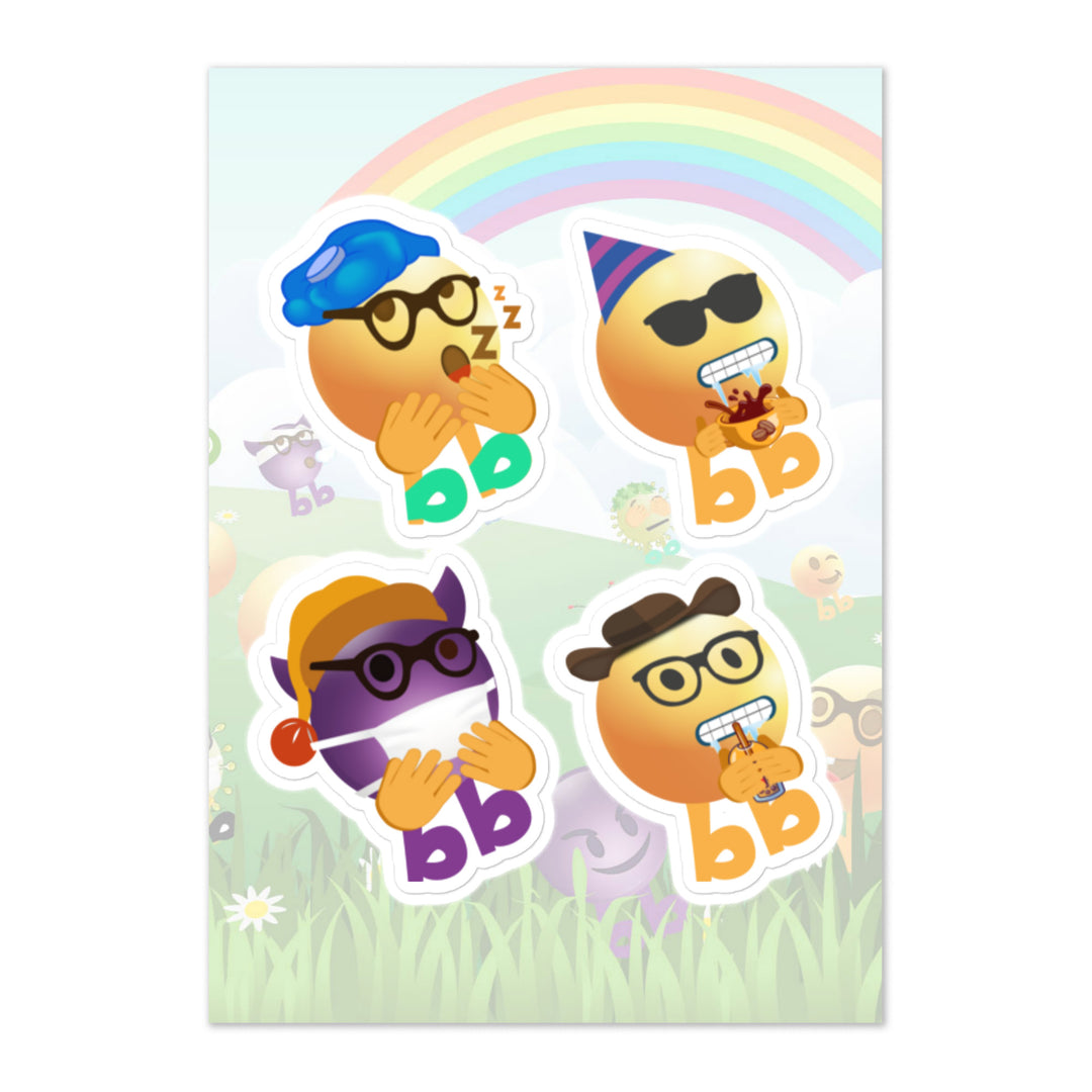 Megabb PaPa Stickers - Emojibb