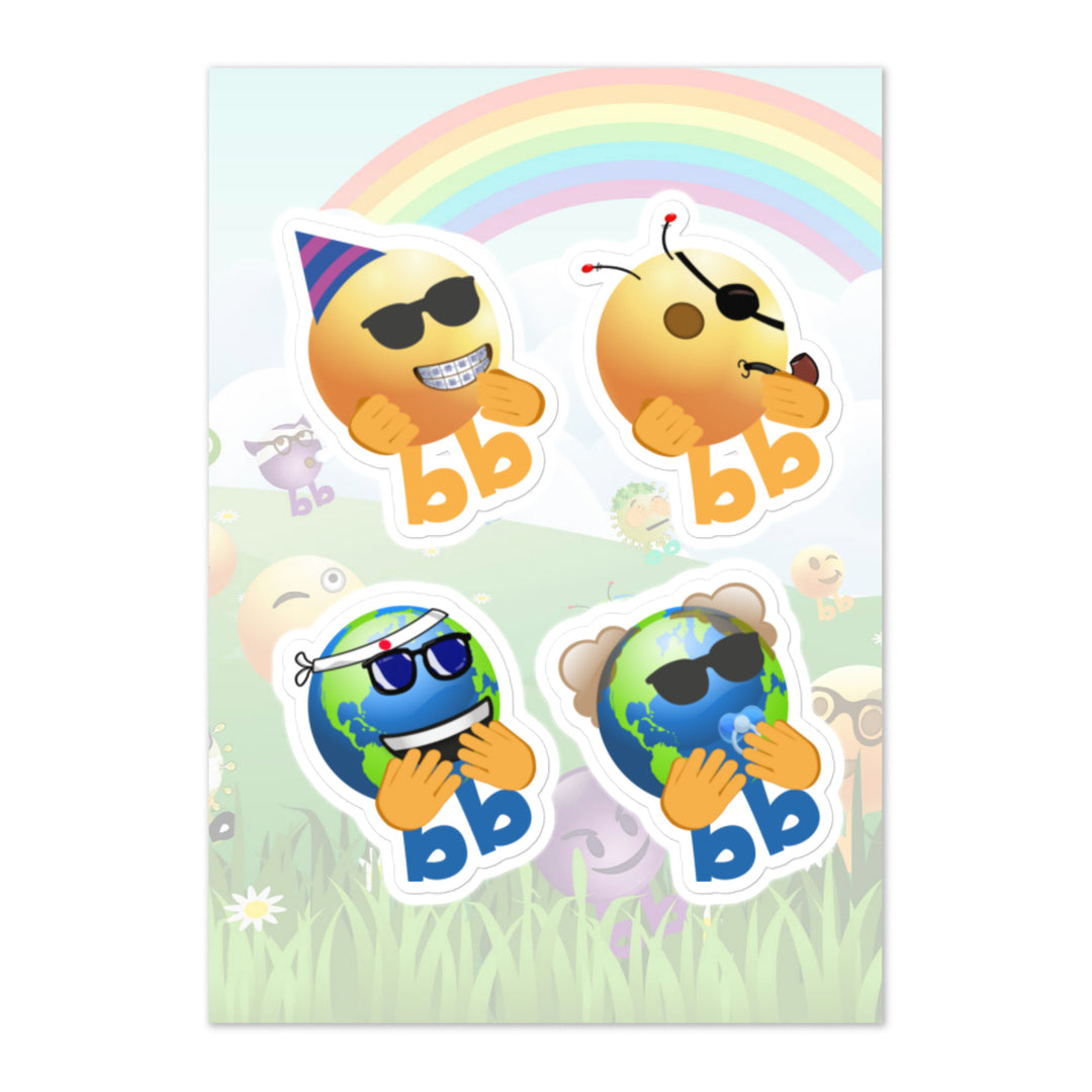 Megabb PaPa Stickers - Emojibb