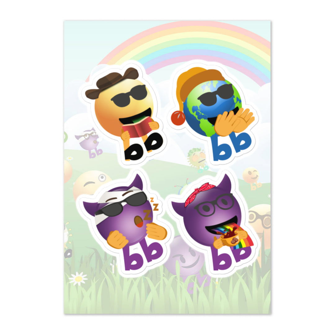 Megabb PaPa Stickers - Emojibb