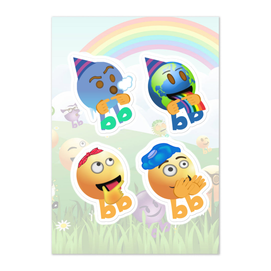 Megabb PaPa Stickers - Emojibb