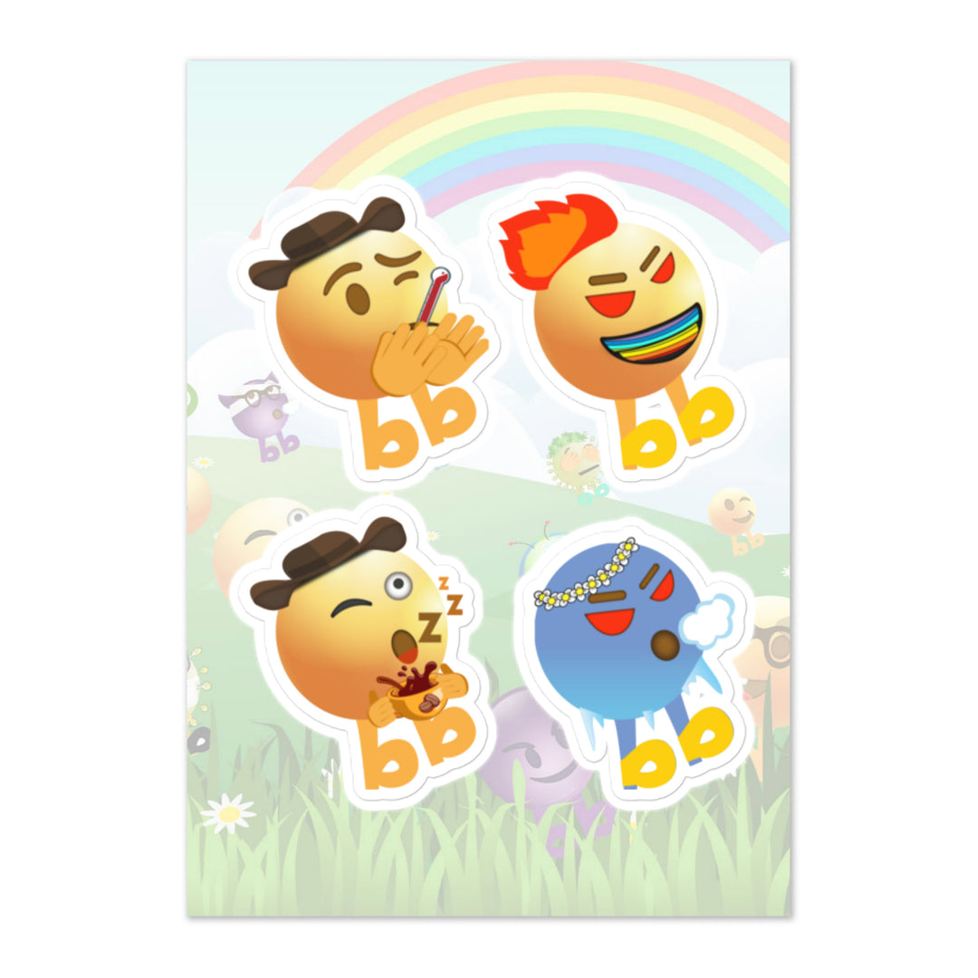 Megabb PaPa Stickers - Emojibb