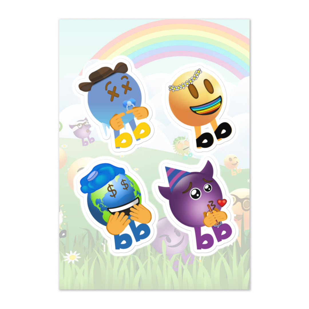 Megabb PaPa Stickers - Emojibb