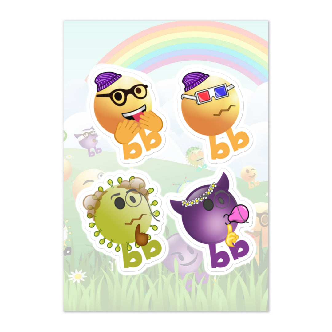 Megabb PaPa Stickers - Emojibb
